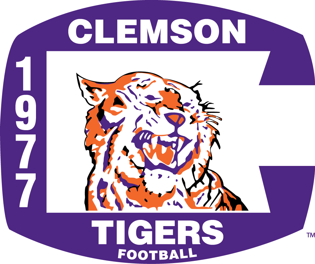 Clemson Tigers 1977 Misc Logo vinyl decal